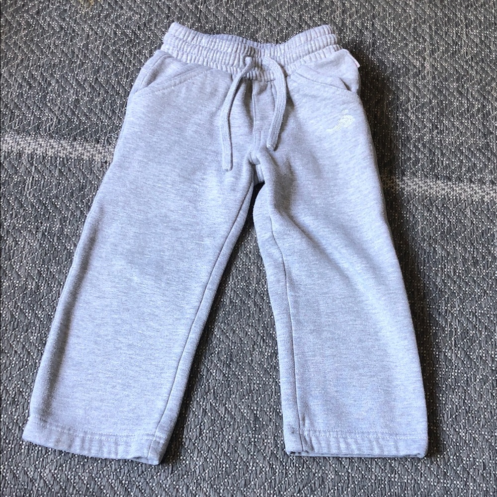 Light Gray Kids Fleece Joggers